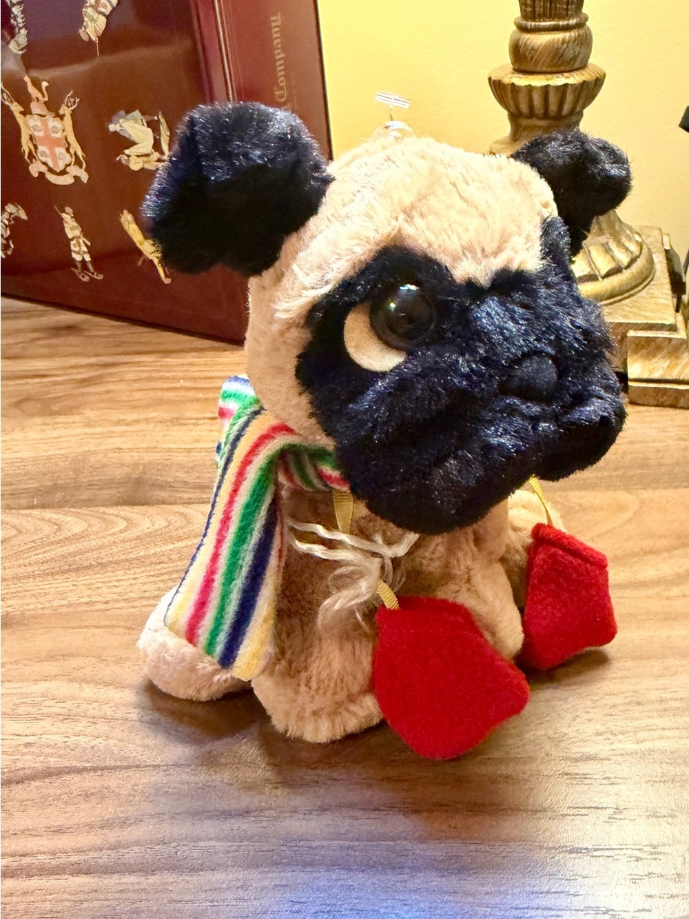Animal Adventures for Hudson's Bay Company Little Stuffed Pug - NWOT